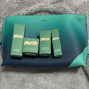 La Mer Skincare set of 5 cleanser/ balancing lotion/ lifting serum/ cream